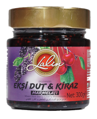 Ekşi Dut ve Kiraz Marmelatı   300 gr.